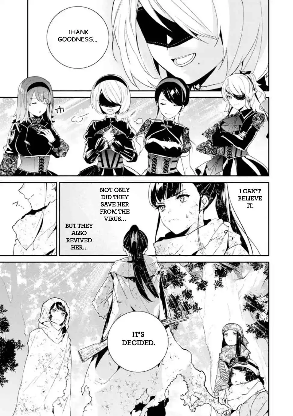 Nier Automata: YoRHa Shinjuwan Kouka Sakusen Kiroku Chapter 5 35